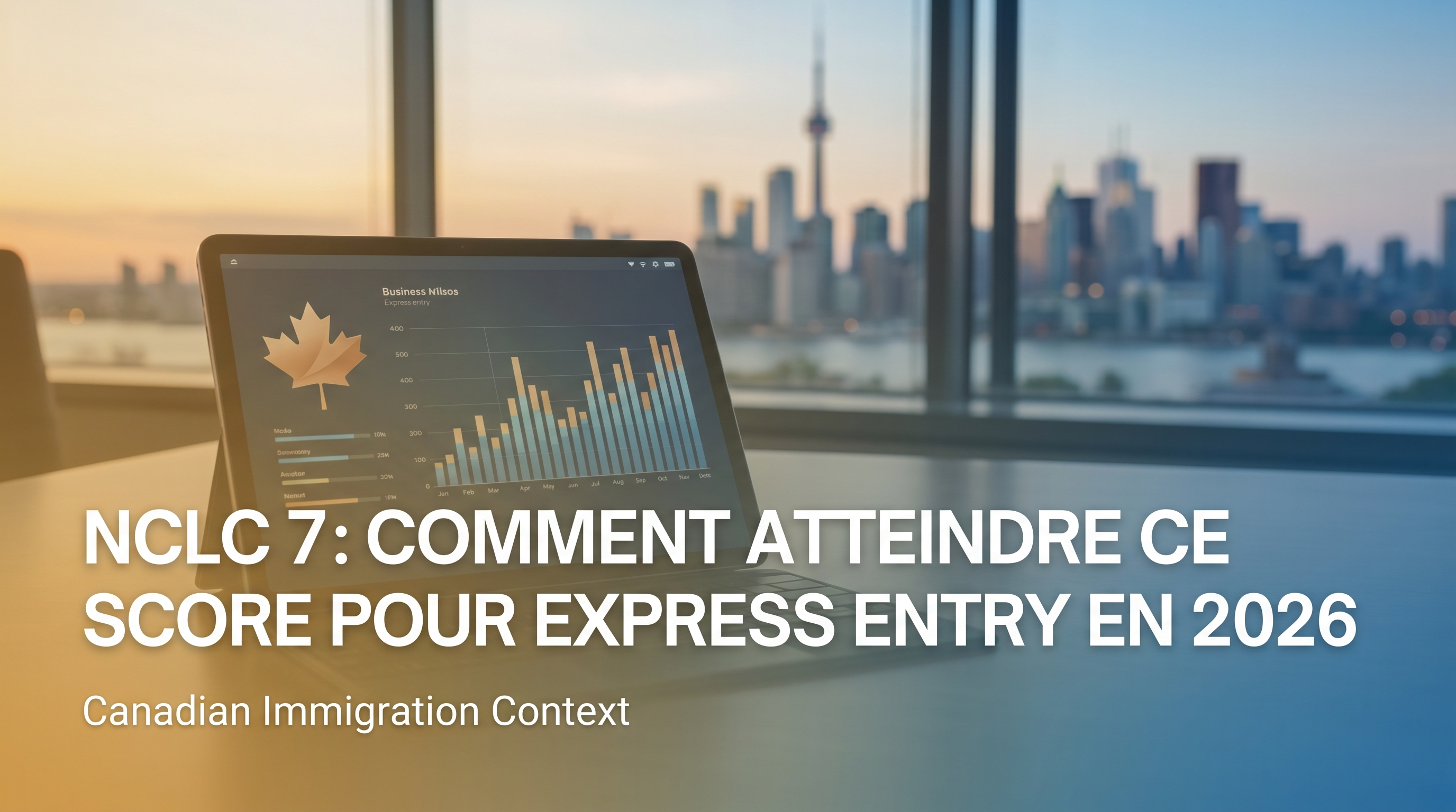 Image de couverture – NCLC 7 : Comment Atteindre Ce Score pour Express Entry en 2026